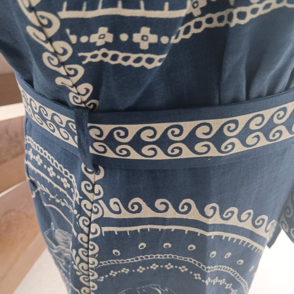Alemais Oceane Mini Dress Navy - Picture 5 of 12